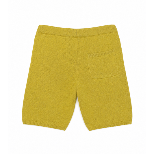 RECYCLED COTTON KNIT SHORTS