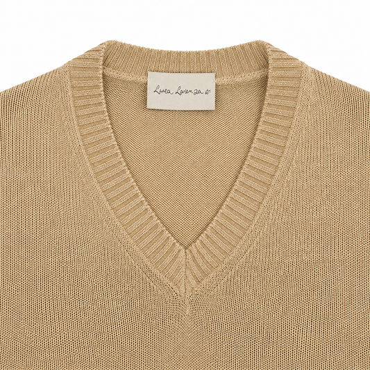 PANAREA LINEN V NECK