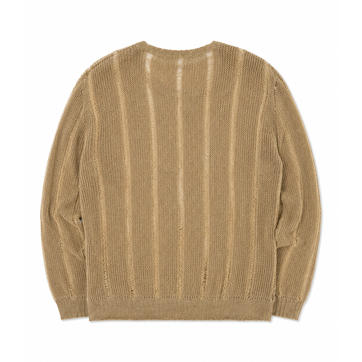 OPEN-KNIT LINEN SWEATER