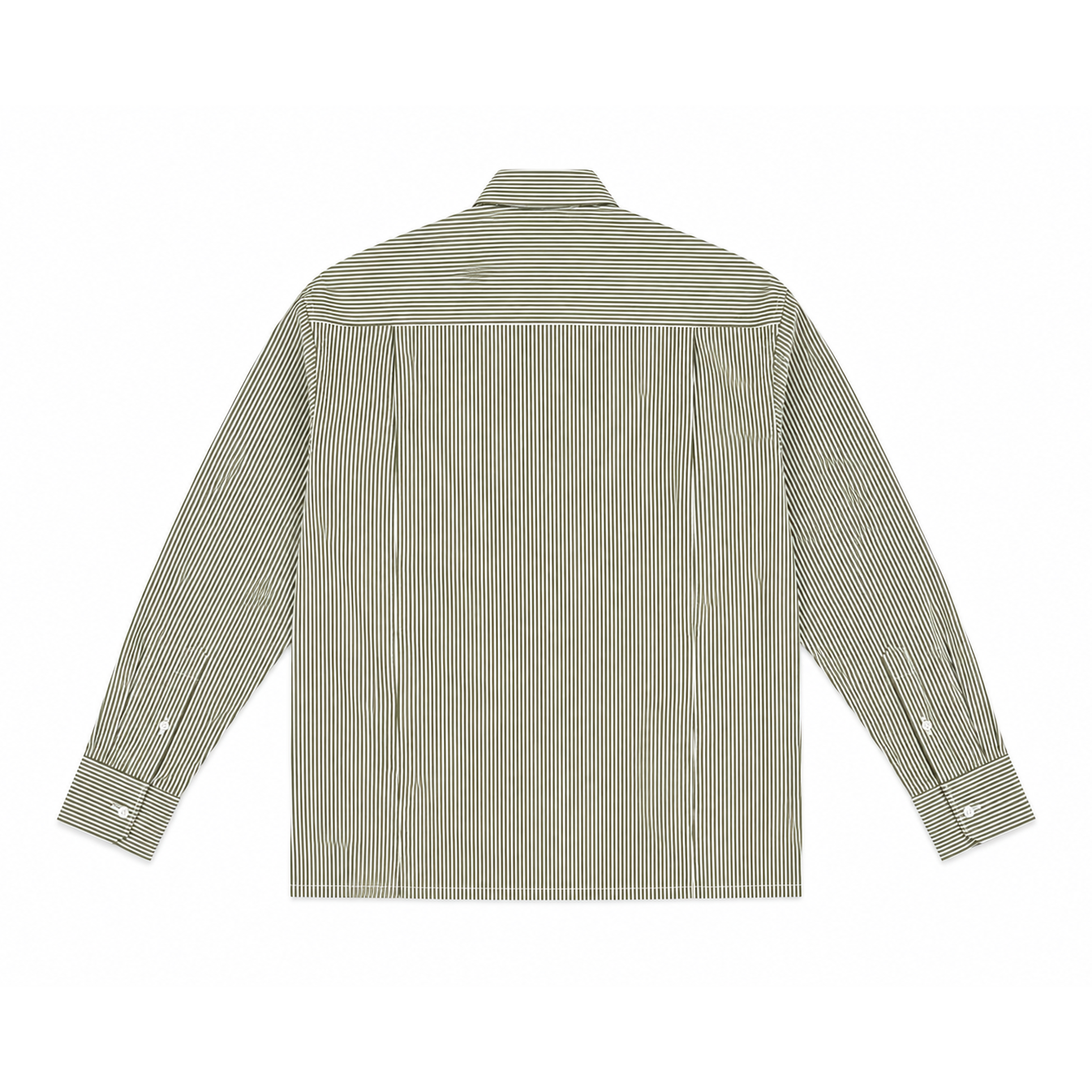 OLIVE STRIPED SHIRT
