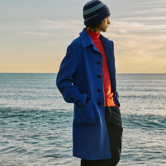 VIRGIN WOOL BALMACAAN COAT