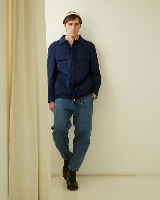 LOOSE-FIT COTTON JEANS