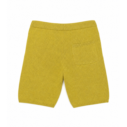RECYCLED COTTON KNIT SHORTS