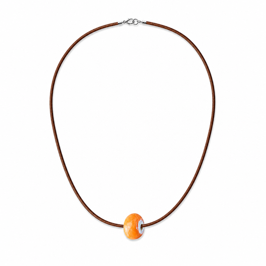 VILLA ELISA CERAMIC PENDANT AMBER