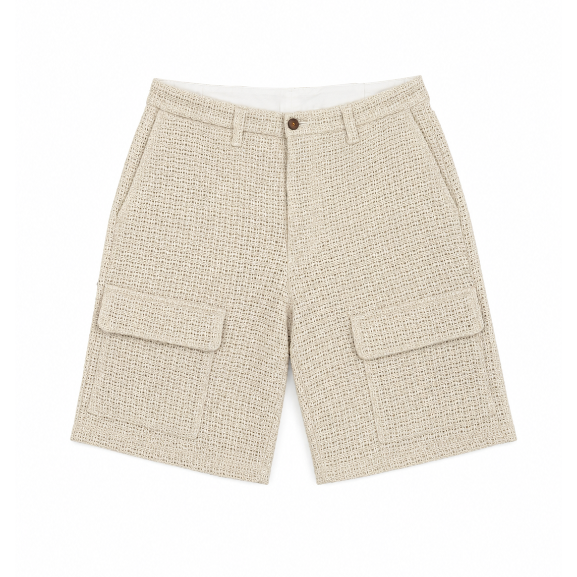 CROCHET CARGO SHORTS