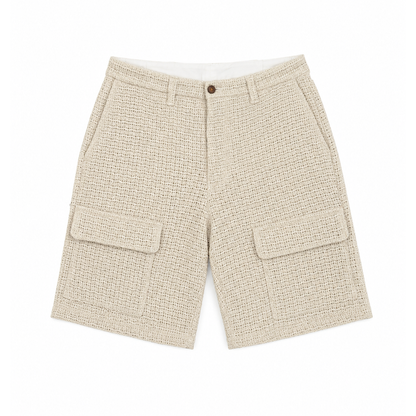 CROCHET CARGO SHORTS