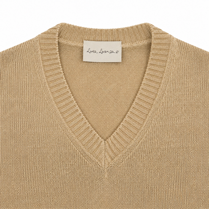 PANAREA LINEN V NECK