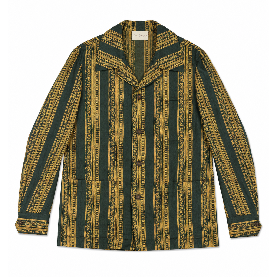 BROCADE STRIPED WORKWEAR JACKET