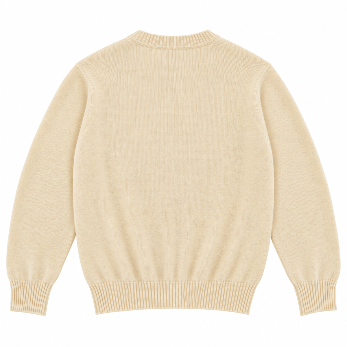 CASHMERE CREWNECK - IVORY