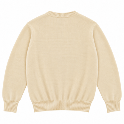 CASHMERE CREWNECK - IVORY