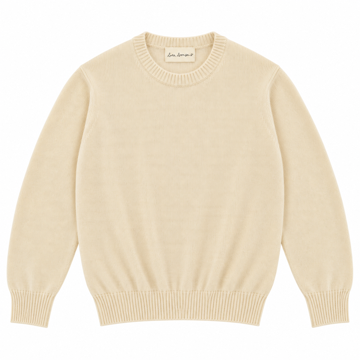 CASHMERE CREWNECK - IVORY
