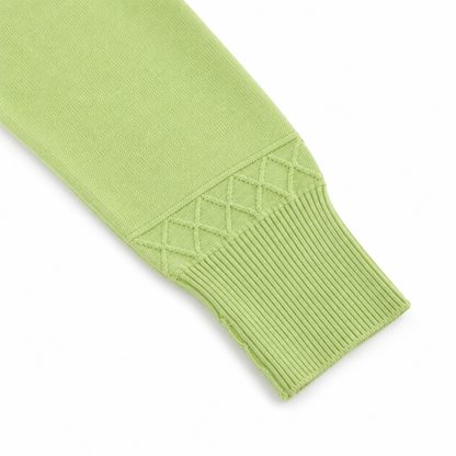 MATCHA CASHMERE-BLEND TURTLENECK