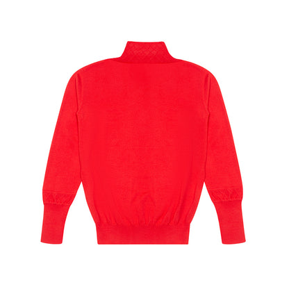 LIGHTWEIGHT-KNITTED MERINO TURTLE NECK SWEATER