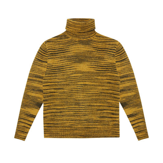 BABY ALPACA BLEND  PRINTED SWEATER